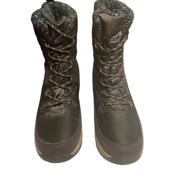 NWT NORTIV 8 Women's Insulated Snow Boots Warm Faux Fur Winter Boot11 - Picture 2 of 7